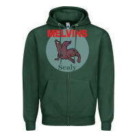 Sports Green melvins houdini sealy colour Zipper Hoodie - tuanDangUi