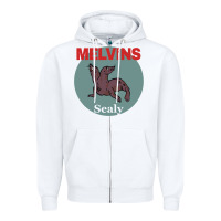 White melvins houdini sealy colour Zipper Hoodie - tuanDangUi