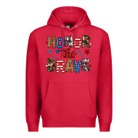 Cardinal honor the brave Premium Hoodie - RanaPortraitStore
