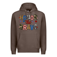 Coffee honor the brave Premium Hoodie - RanaPortraitStore