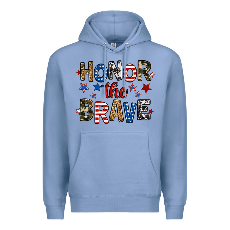 Honor The Brave Premium Hoodie by RanaPortraitStore | Teevron