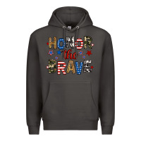 Smoke honor the brave Premium Hoodie - RanaPortraitStore
