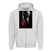 Dove Grey saw movie Zipper Hoodie - tuanDangUi
