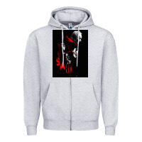 Heather Grey saw movie Zipper Hoodie - tuanDangUi