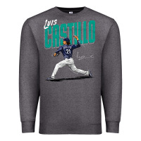 Charcoal Heather luis castillo seattle baseball Premium Sweatshirt - tuanDangUi