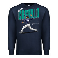 Navy luis castillo seattle baseball Premium Sweatshirt - tuanDangUi