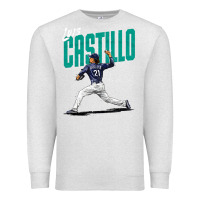 Oatmeal Heather luis castillo seattle baseball Premium Sweatshirt - tuanDangUi
