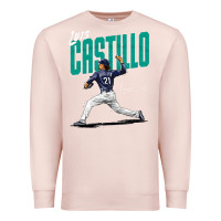 Pale Pink luis castillo seattle baseball Premium Sweatshirt - tuanDangUi