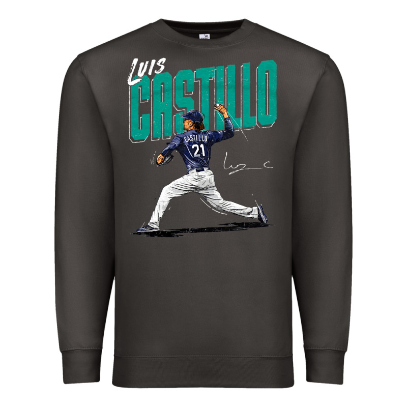 Luis Castillo Seattle Baseball Premium Sweatshirt by tuanDangUi | Teevron