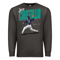 Smoke luis castillo seattle baseball Premium Sweatshirt - tuanDangUi