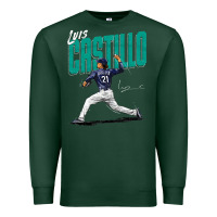 Sports Green luis castillo seattle baseball Premium Sweatshirt - tuanDangUi