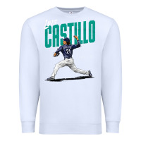 White luis castillo seattle baseball Premium Sweatshirt - tuanDangUi