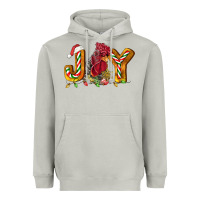 Moon Dust Joy Rooster Heavyweight Hoodie - LillyAllenDesigns