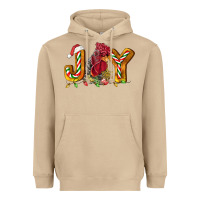Mushroom Joy Rooster Heavyweight Hoodie - LillyAllenDesigns