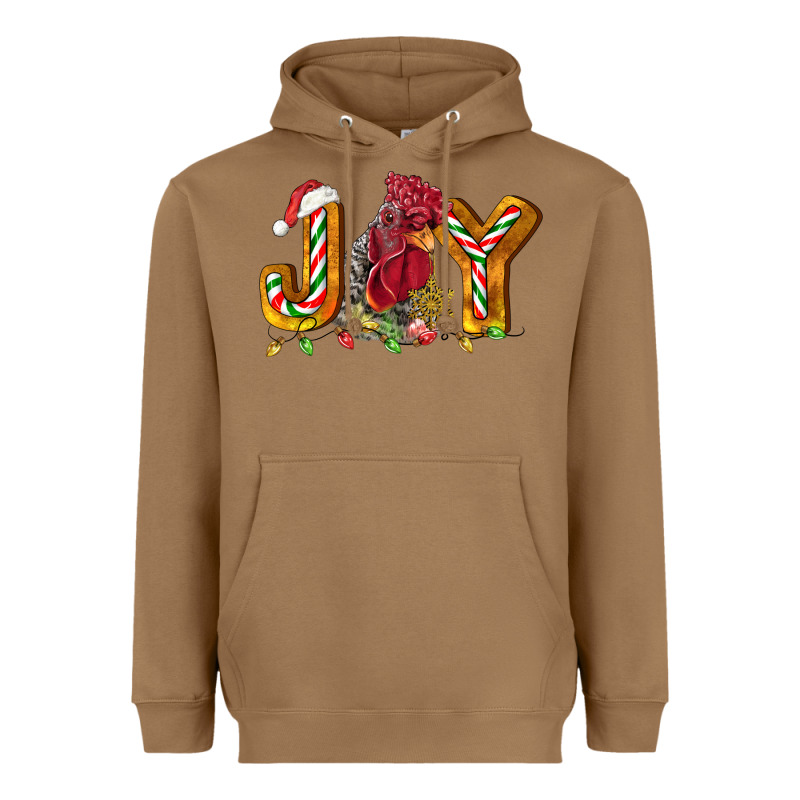Joy Rooster Heavyweight Hoodie by LillyAllenDesigns | Teevron