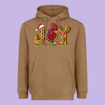 Joy Rooster Heavyweight Hoodie Designed By Lillyallendesigns