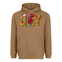 Toasted Coconut Joy Rooster Heavyweight Hoodie - LillyAllenDesigns