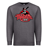 Charcoal Heather mudville nine baseball Premium Sweatshirt - tuanDangUi