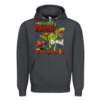 Smoke ready to crush 5th grade Zipper Hoodie - BundleAndBundleShop