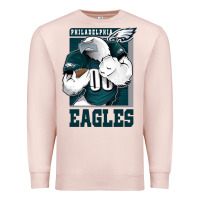 Pale Pink Awesome Philadelpia Eagle's Fc Premium Sweatshirt - tuanDangUi