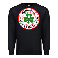 Black cliftonville northern irish football fans Premium Sweatshirt - tuanDangUi