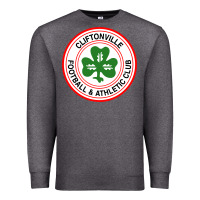 Charcoal Heather cliftonville northern irish football fans Premium Sweatshirt - tuanDangUi