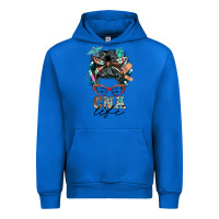 Cobalt nurse cna life messy bun Urban Hoodie - BarkalooDesign
