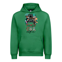 Emerald nurse cna life messy bun Urban Hoodie - BarkalooDesign