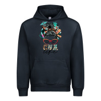 Navy nurse cna life messy bun Urban Hoodie - BarkalooDesign