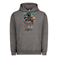 Pigment Tornado nurse cna life messy bun Urban Hoodie - BarkalooDesign