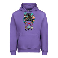 Nurse Cna Life Messy Bun Urban Hoodie | Teevron
