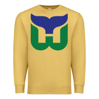 Antique Gold vintage hartford hockey   retro whalers Premium Sweatshirt - tuanDangUi