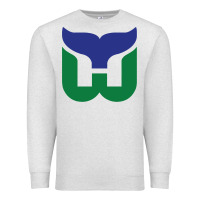 Oatmeal Heather vintage hartford hockey   retro whalers Premium Sweatshirt - tuanDangUi