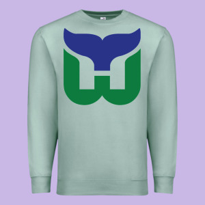 Vintage Hartford Hockey   Retro Whalers Premium Sweatshirt Designed By Tuandangui