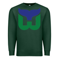 Sports Green vintage hartford hockey   retro whalers Premium Sweatshirt - tuanDangUi