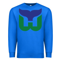 True Royal vintage hartford hockey   retro whalers Premium Sweatshirt - tuanDangUi
