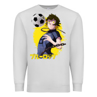 Dove Grey blue lock meguru bachira 1 Premium Sweatshirt - tuanDangUi
