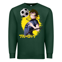 Sports Green blue lock meguru bachira 1 Premium Sweatshirt - tuanDangUi