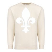Sandshell vintage quebec hockey   retro nordiques fleur de lis Premium Sweatshirt - tuanDangUi