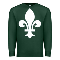 Sports Green vintage quebec hockey   retro nordiques fleur de lis Premium Sweatshirt - tuanDangUi