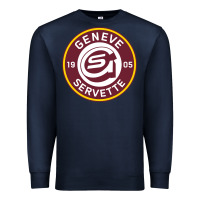 Navy geneve servette hc swiss ice hockey sports fans gshc geneva switzerlan Premium Sweatshirt - tuanDangUi