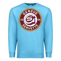Ocean Blue geneve servette hc swiss ice hockey sports fans gshc geneva switzerlan Premium Sweatshirt - tuanDangUi