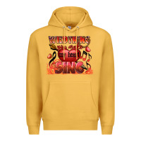 Mustard Valentine's Day Wild Thing You Make My Heart Sing Premium Hoodie - FaDigitalArtStudio