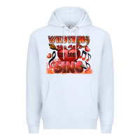 White Valentine's Day Wild Thing You Make My Heart Sing Premium Hoodie - FaDigitalArtStudio