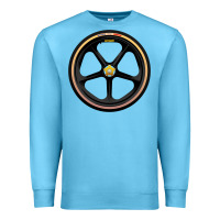 Ocean Blue panaracer   skyway tuff wheel  black  old school bmx Premium Sweatshirt - tuanDangUi
