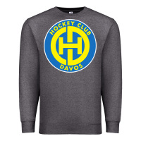Charcoal Heather hc davos swiss ice hockey sports fans Premium Sweatshirt - tuanDangUi