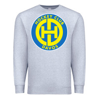 Heather Grey hc davos swiss ice hockey sports fans Premium Sweatshirt - tuanDangUi