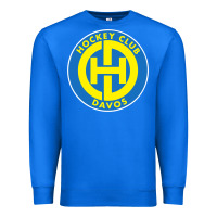 True Royal hc davos swiss ice hockey sports fans Premium Sweatshirt - tuanDangUi