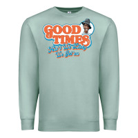 Seafoam good times ain't we lucky we got'em Premium Sweatshirt - tuanDangUi