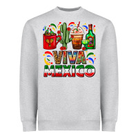 Viva Mexico Coffee Cups With Cactus And Tequila Heavyweight Sweatshirt | Teevron